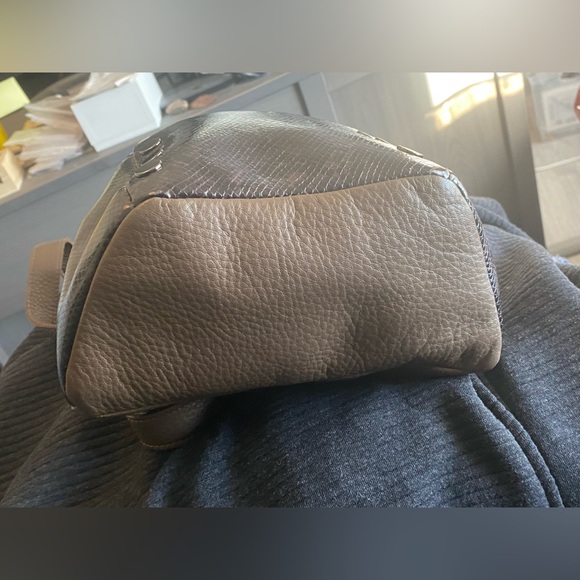 New Hammitt Backpack - Hunter Medium Olivine snake-embossed leather - Picture 9 of 12